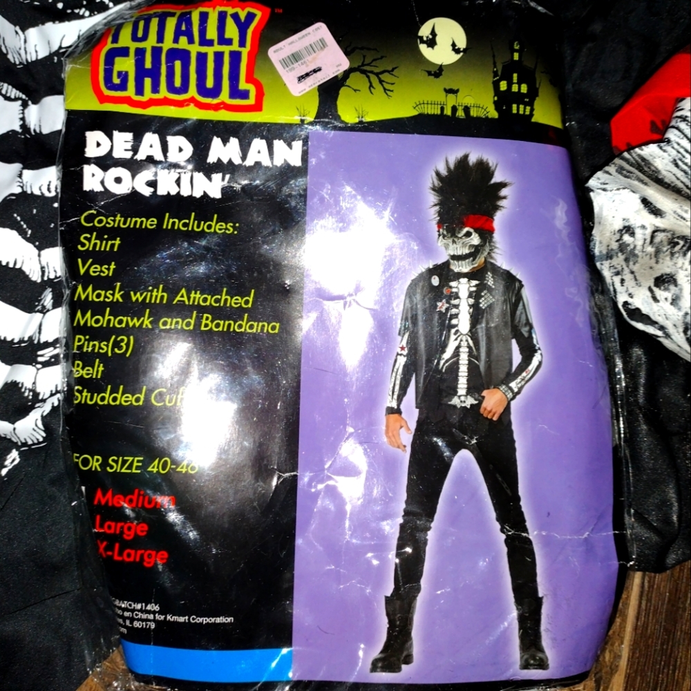 Halloween Totally Ghoul Dead Man Rockin